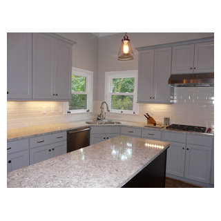 Pelham Dove Gray kitchen - Transitional - Kitchen - Birmingham - by ...