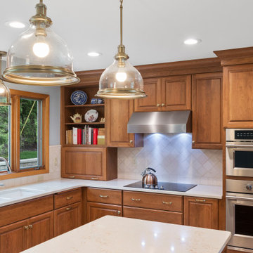 Perfect Kitchen with an Island is Open for Entertaining