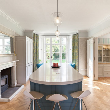 Period house, kitchen dining spaces