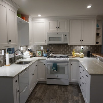 Perry Ave Kitchen and Powder Room