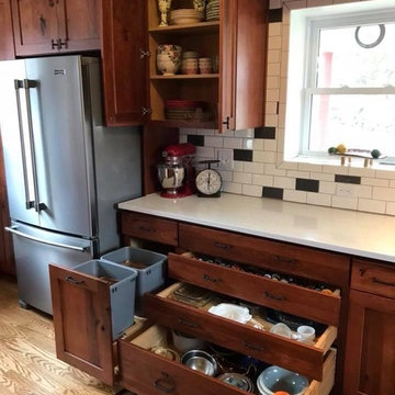 Perry Rustic Red Homesteader Kitchen