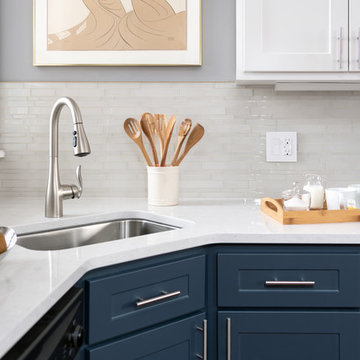 Philadelphia Blue & White Kitchen