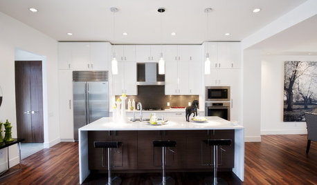 Kitchen of the Week: Ultra-White Cabinetry in Calgary