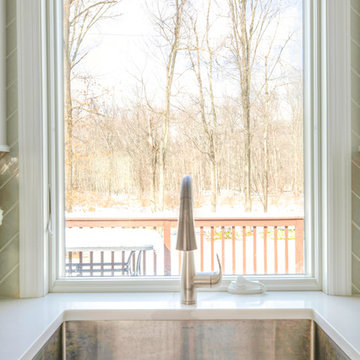Picture Window Flush with Counter