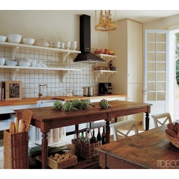 Pictures of Country Kitchens – Inspiring Rustic Country Kitchens from ELLE DEC