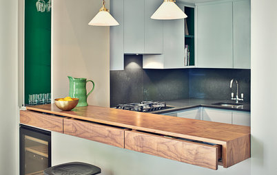 How to Squeeze in a Breakfast Bar Into Your Kitchen
