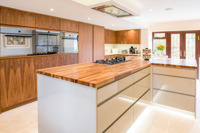 Photo of a contemporary kitchen in London.