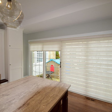 Pirouettes by Hunter Douglas on Large Patio Doors