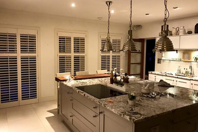 Plantation Shutters Fitted In Award Winning Kitchen