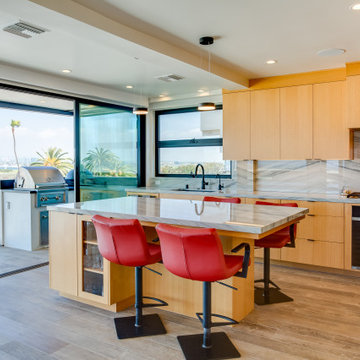 Playa del Rey Coastal Home Kitchen