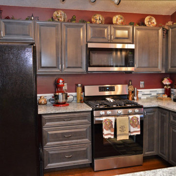 Plymouth, IN. BaileyTown USA Select. Grey, Traditional Styled Kitchen