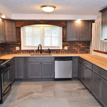 Plymouth, IN. BaileyTown USA. Slate Finish Kitchen