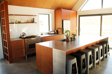 Plywood kitchen