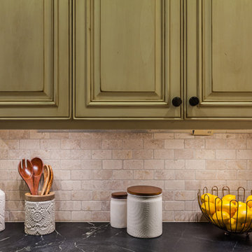 Point Loma, Spanish Style Kitchen, Laundry, Bath & Family Room Remodel