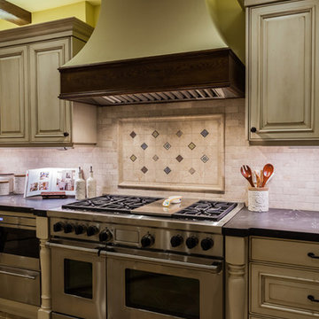 Point Loma, Spanish Style Kitchen, Laundry, Bath & Family Room Remodel