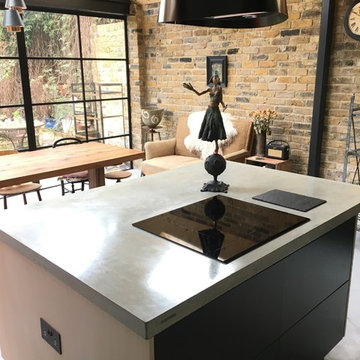 Polished Concrete Work Surfaces, Homerton