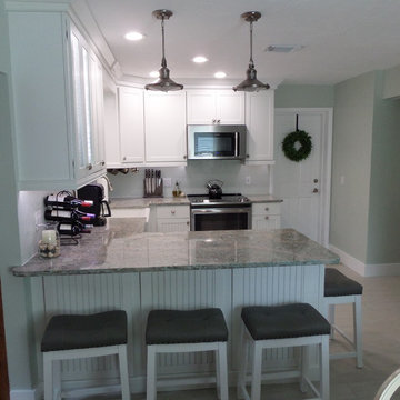 Ponce Inlet Coastal Contemporary Kitchen Remodel
