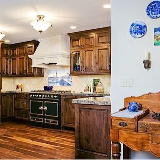 Hand Painted Tile Backsplash | Houzz