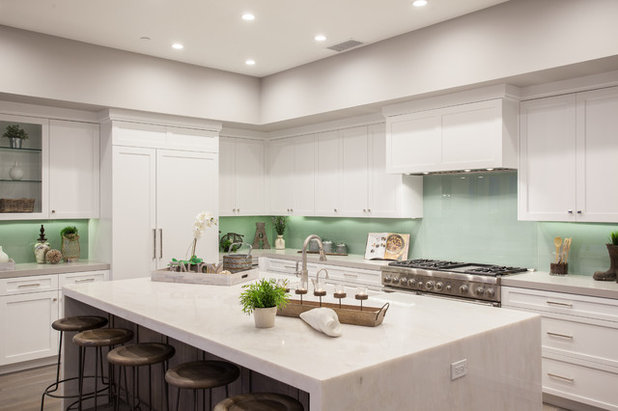 Transitional Kitchen by SC Homes