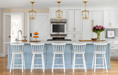 Kitchen of the Week: Coastal Colors and a Better Flow