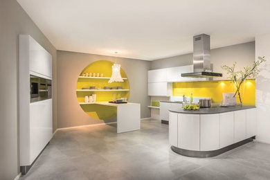 Design ideas for a modern kitchen in Dorset.