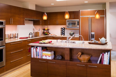 Inspiration for a contemporary kitchen in San Francisco.