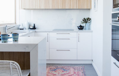 Spotted! Rugs Take the Floor in Kitchens