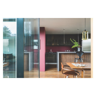 Preference Red Kitchen - Contemporary - Kitchen - Dorset - by Farrow ...