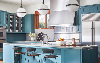 New This Week: 6 Kitchens With Beautiful Blue Cabinets