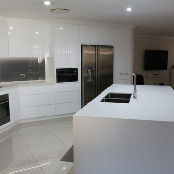 complete white kitchens
