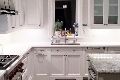 Transitional kitchen photo in Toronto