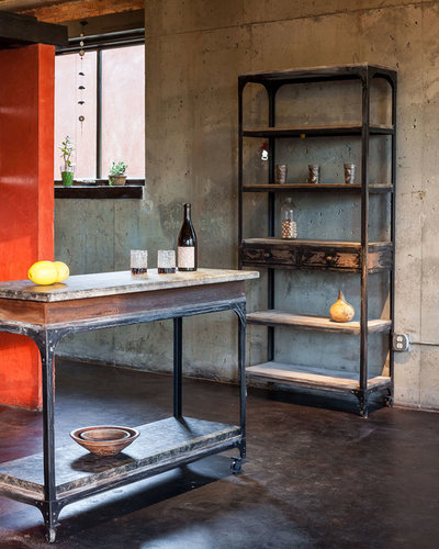 Industrial Kitchen by KuDa Photography