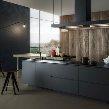 Product visualization of a modern kitchen: Artex, Varenna | Poliform