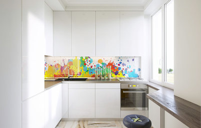 How to Add Colour to an All-White Kitchen