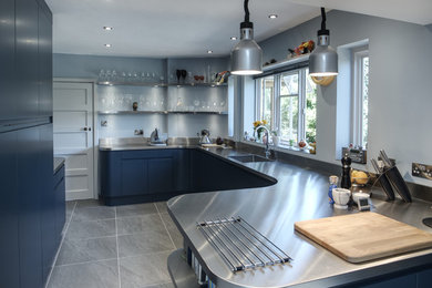 Modern kitchen in Sussex.