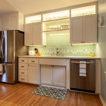Project 1322-20 Northeast Minneapolis Mid-Century Modern Kitchen Remodel