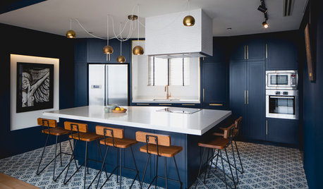 7 Sophisticated Blues for Kitchen Cabinets
