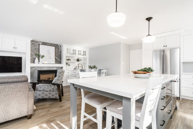 Kitchen - traditional kitchen idea in Toronto