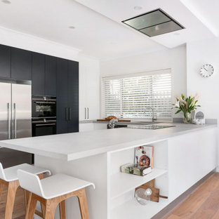 Contemporary kitchen in Sydney.
