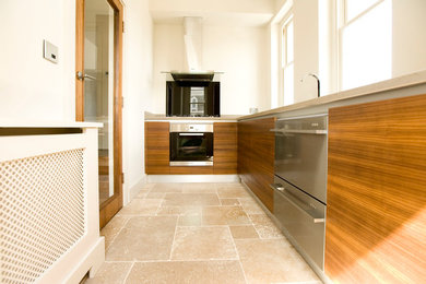 This is an example of a modern kitchen in Essex.