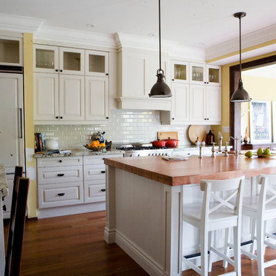 Kitchen - contemporary kitchen idea in Toronto