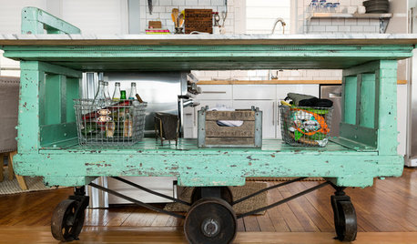 Kitchen Recipes: Factory Cart Inspires a Dream Cooking Space