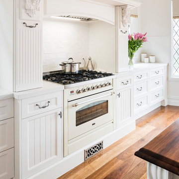 Provincial Kitchen With Mouthwatering Butler's Pantry