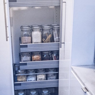 Pull-out drawer pantry - Contemporary kitchen - Oakland, CA