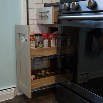Pull Out Spice Shelves