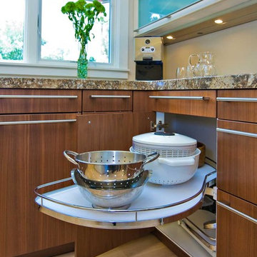 Pullout Shelf Blind Corner Organizer
