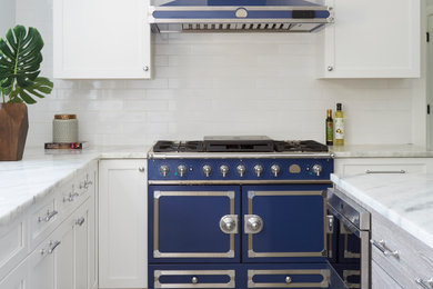 Transitional kitchen photo in Chicago