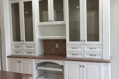 Pure White Painted Kitchen