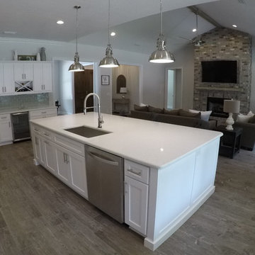 Pure White Shaker Cabinets