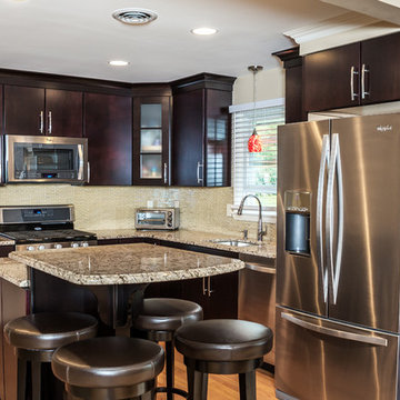Quaint Modern Espresso Kitchen